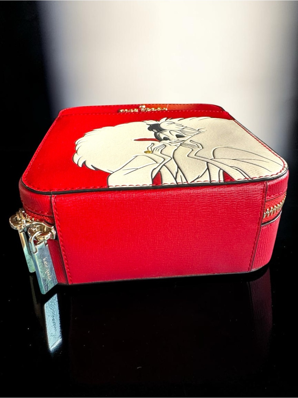 KATE SPADE x DISNEY Vanity Cruella Crossbody Bag. Detachable Strap. NWOT. - Picture 11 of 16
